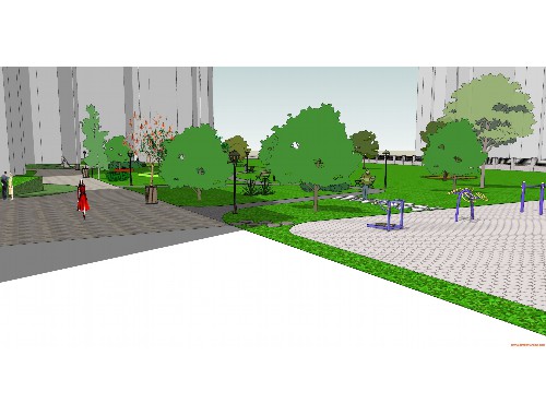 博鱼boyu登录入口：新建医院绿化工程